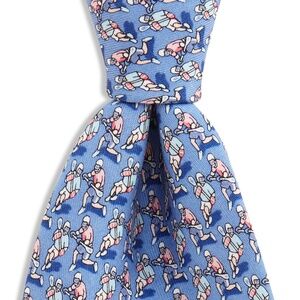Vineyard Vines 100% silk lacrosse players’ tie